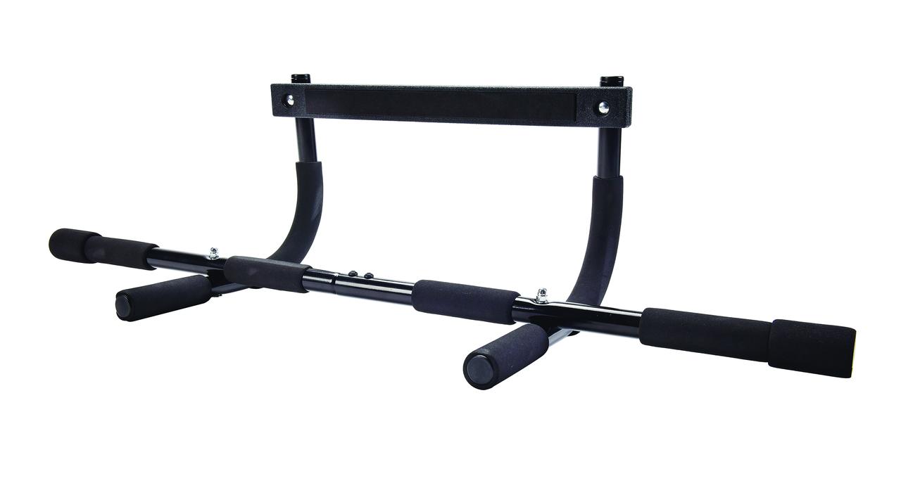 Home Bar Setup - Multi-Function Pull-Up Bar in Sleek Black