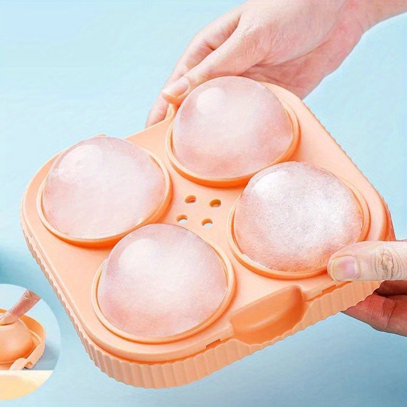 Ice Mold Sphere - Silicone Ice Ball Maker Large 6.5cm