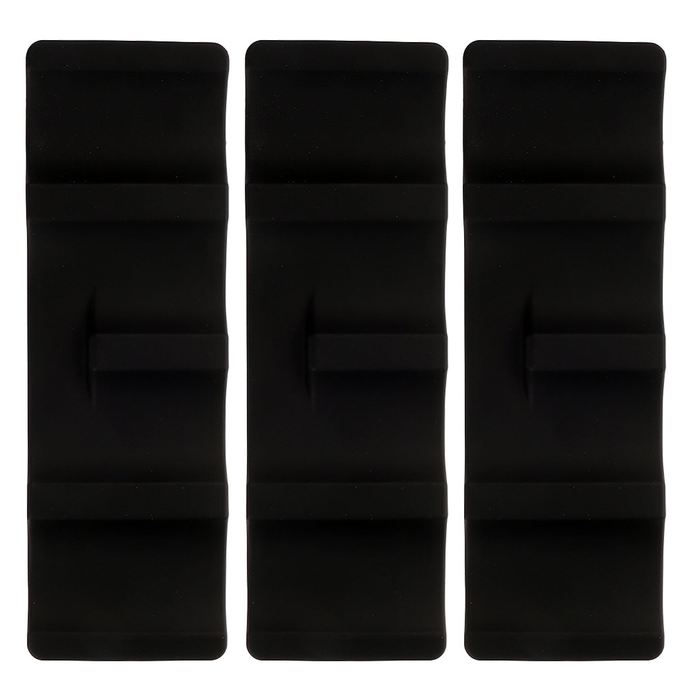 Home Bar And Fridge - 3Pcs Sleek Wave Silicone Beverage Mat