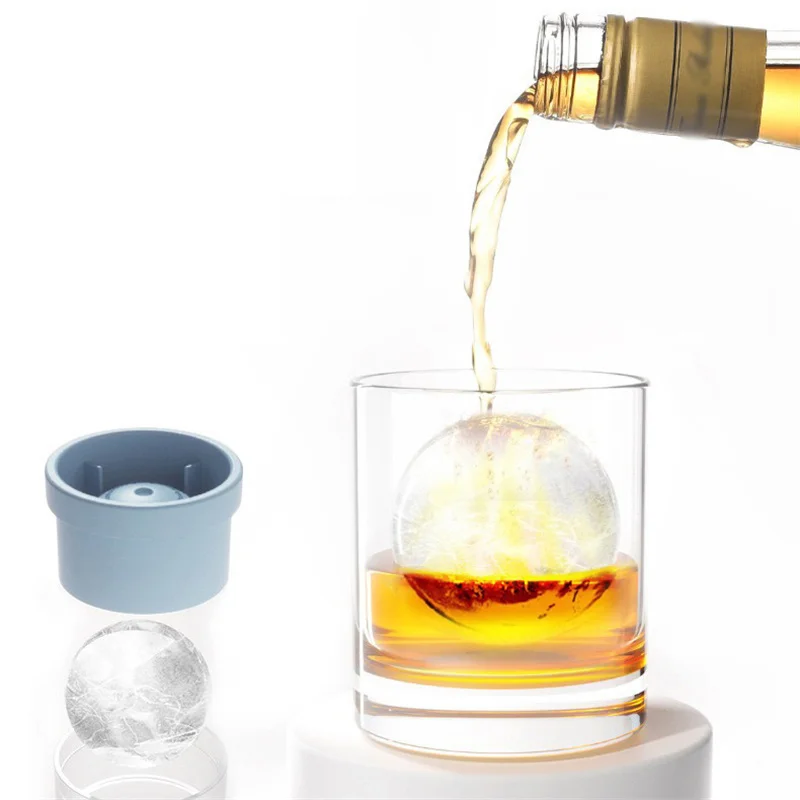1/2pcs Silicone Round Ice Puck - đánh giá và giá Ice Mold Sphere