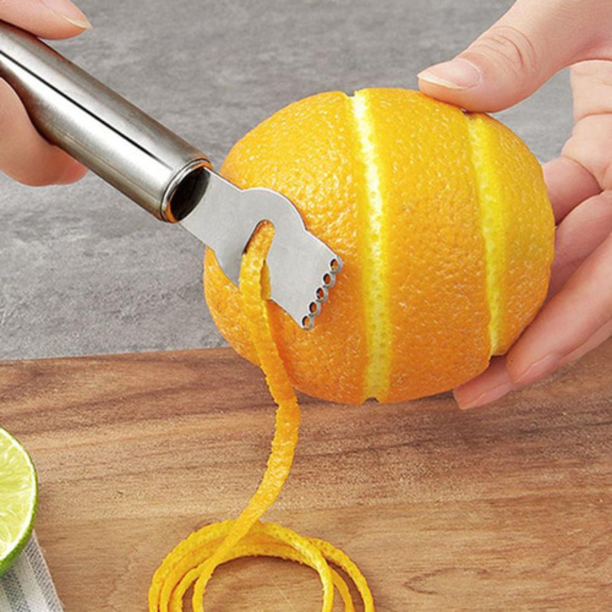 Silver Lemon Zester Tool/Corer - đánh giá và giá Peeler Channel Knife