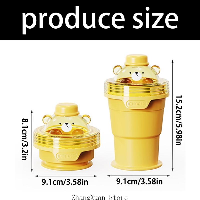 Hộp đựng đồ uống có thể gập lạ - đánh giá và giá Ice Mold Sphere