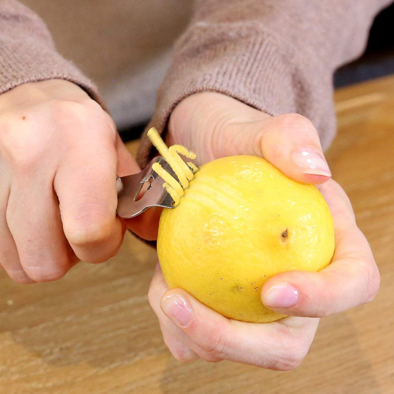 LMETJMA Stainless Steel Lemon  - đánh giá và giá Peeler Channel Knife