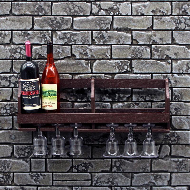 1 Set Dollhouse Simulation Wal - đánh giá và giá Home Bar Stand