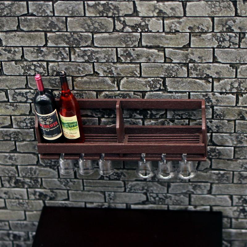 1 Set Dollhouse Simulation Wal - đánh giá và giá Home Bar Stand