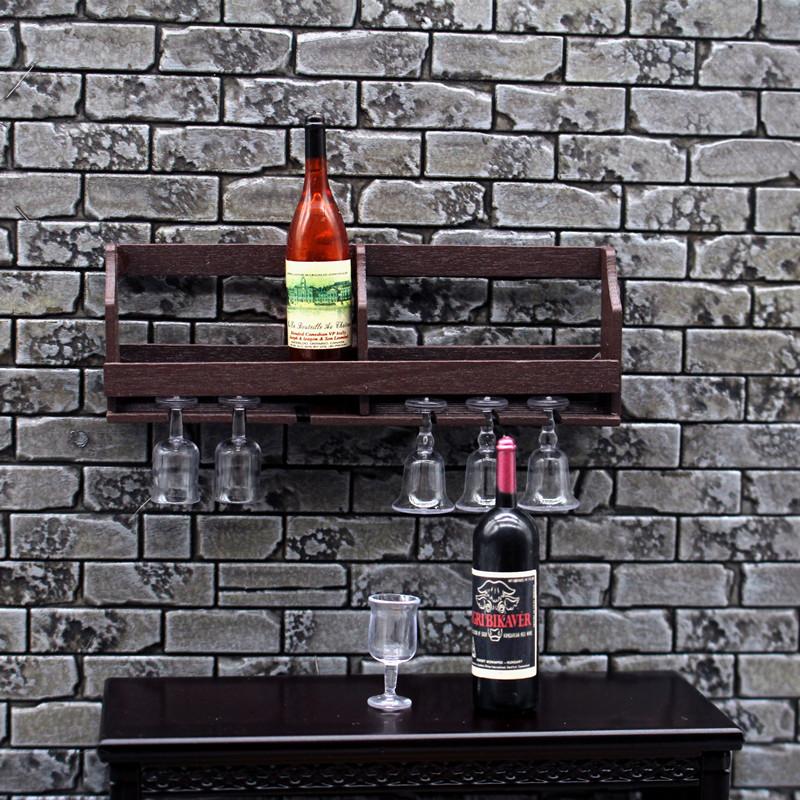 1 Set Dollhouse Simulation Wal - đánh giá và giá Home Bar Stand