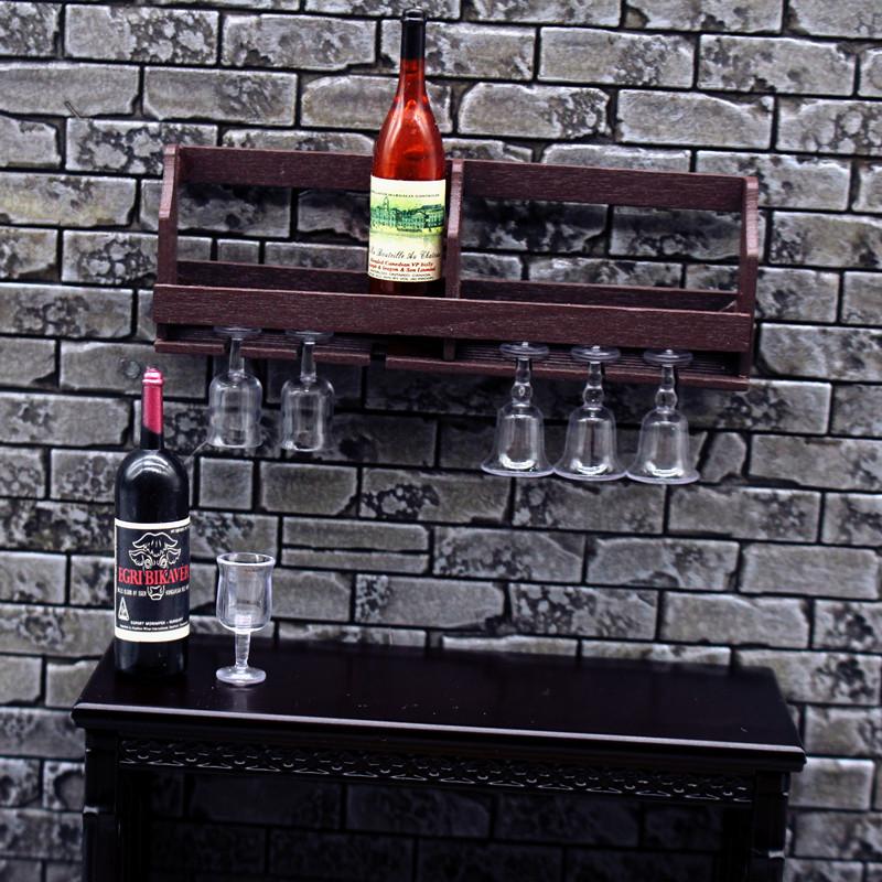 1 Set Dollhouse Simulation Wal - đánh giá và giá Home Bar Stand