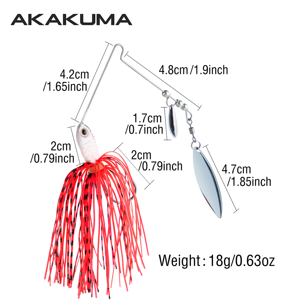 4pcs 18g Spinnerbait Fishing L - đánh giá và giá Jigger Double Sided