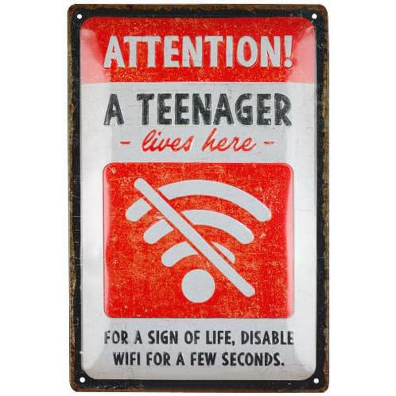 Metal Tin Signs Warning No Smo - đánh giá và giá Home Bar Cafe