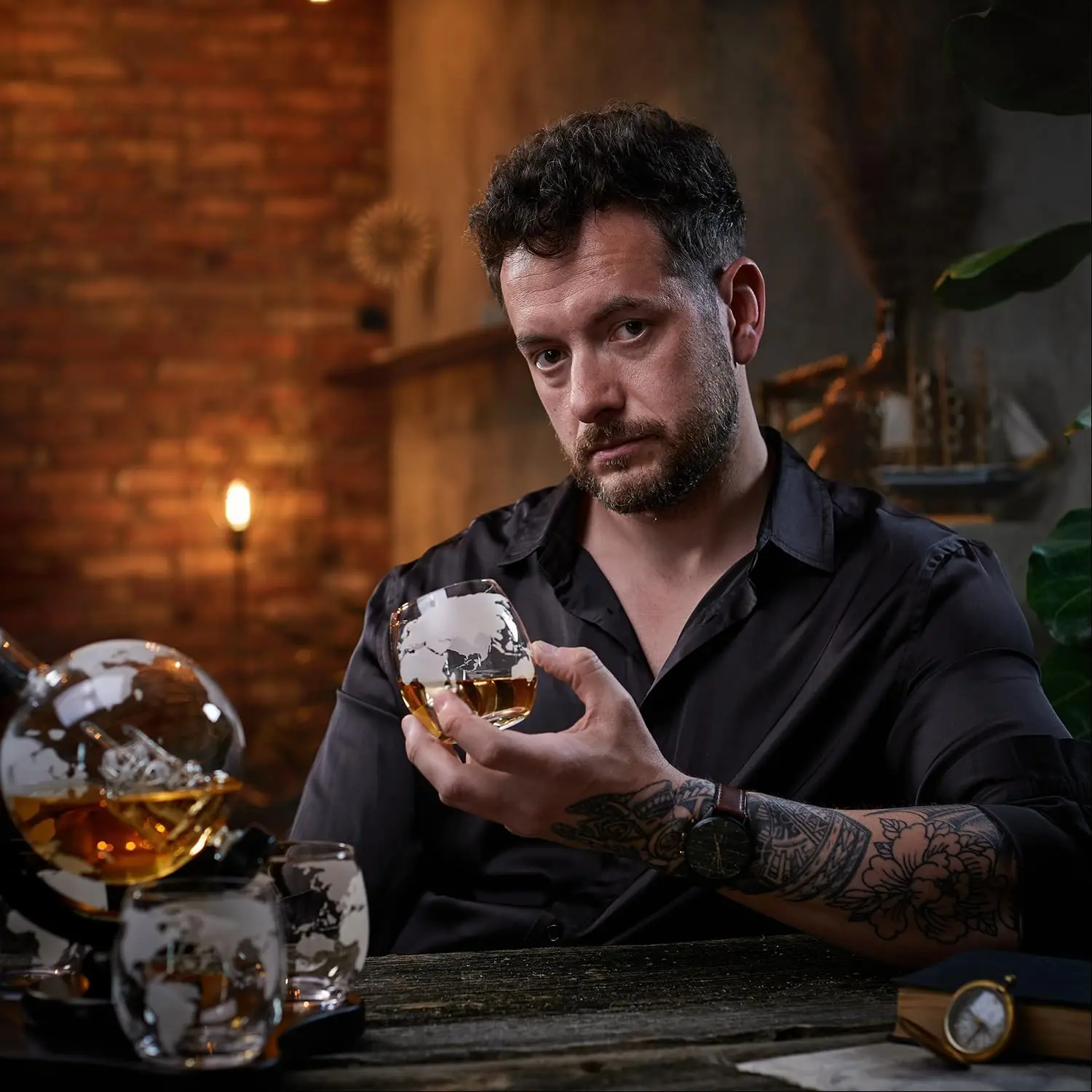 NANCIHUI Creative glass decant - đánh giá và giá Decanter Globe Set