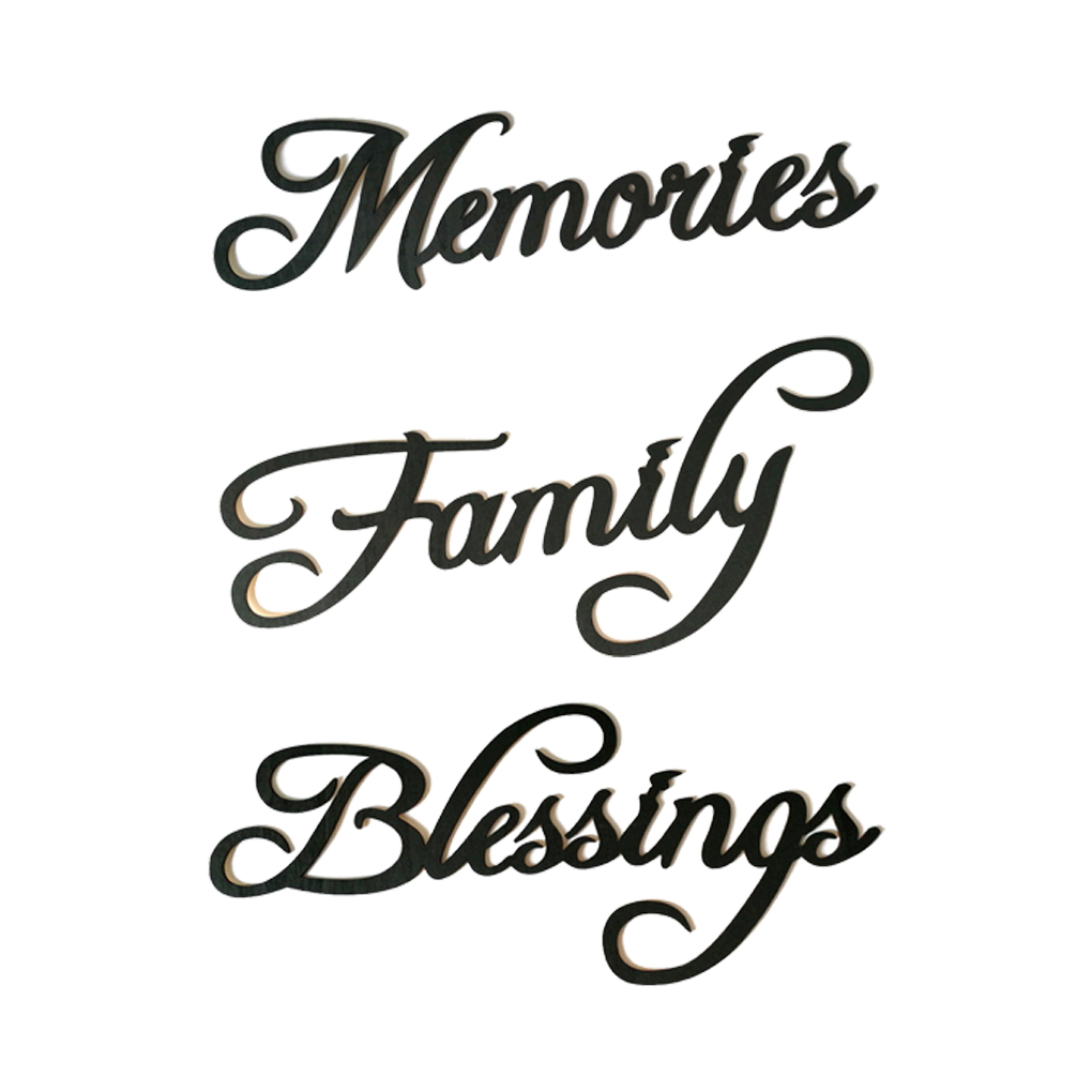 Family Memories Blessings Lett - đánh giá và giá Home Bar Word