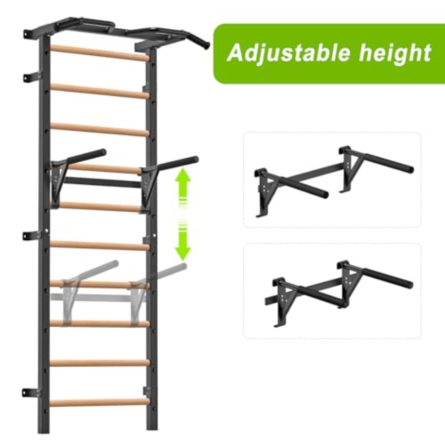 Wall Mounted Gymnastic Stall B - đánh giá và giá Home Bar And Gym