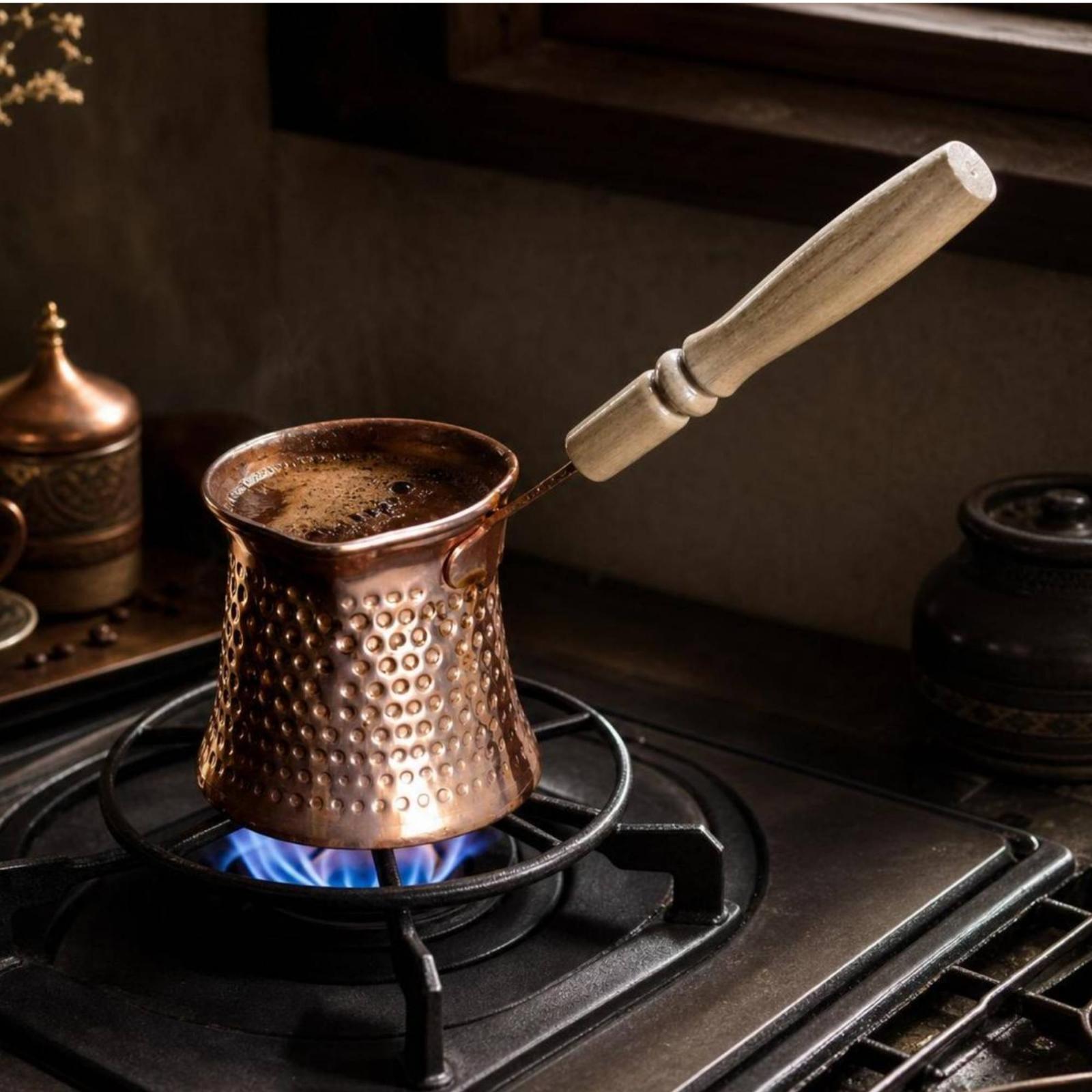 Turkish Coffee Pot Hammered Ib - đánh giá và giá Home Barista