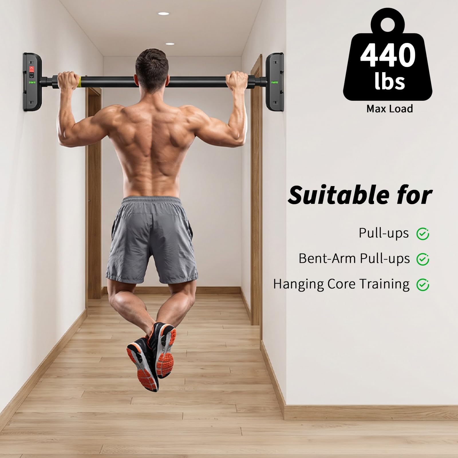 Doorway Pull Up Bar No Screws  - đánh giá và giá Home Bar Setup