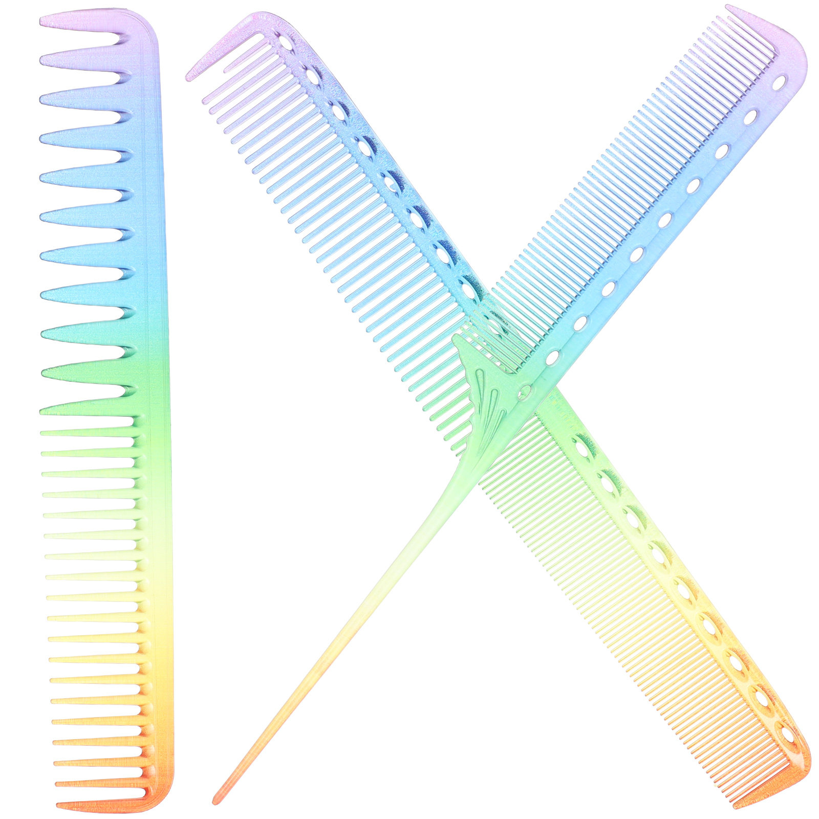 3Pcs Barber Comb Hairdressing  - đánh giá và giá Home Barber