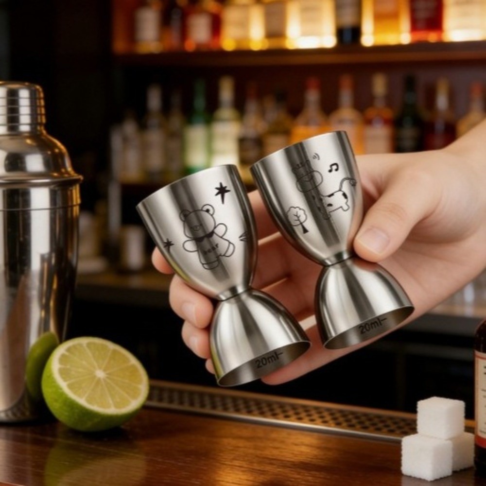 30/60ML Stainless Steel Jigger - đánh giá và giá Jigger Double Sided