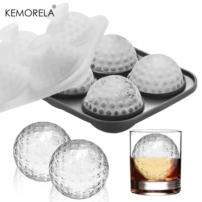 Ice Cube Tray Silicone with Li - đánh giá và giá Ice Mold Sphere