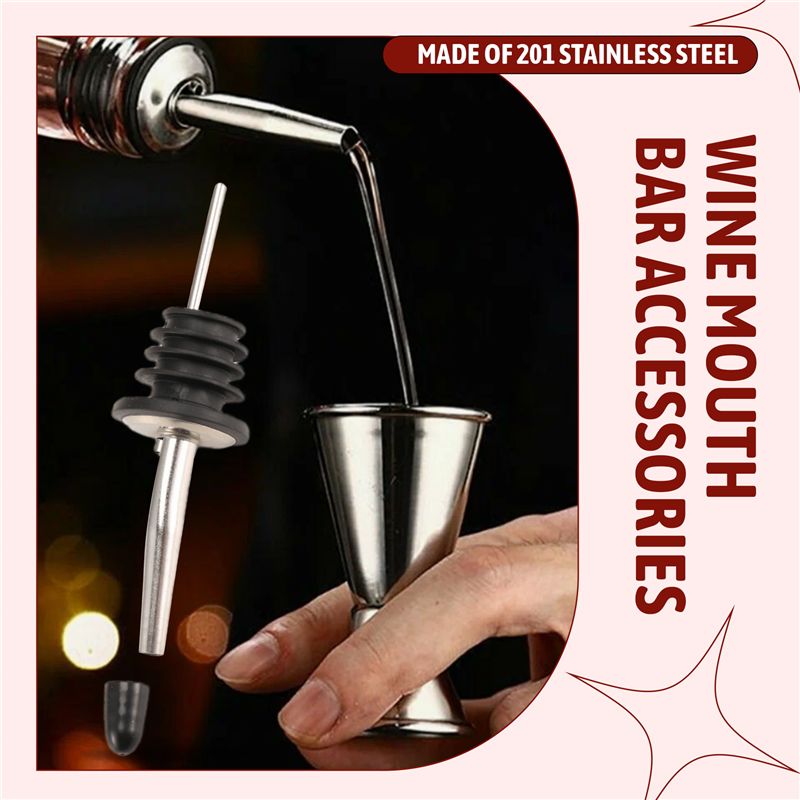 6Pcs Stainless Steel Pourers,S - đánh giá và giá Speed Pourer Cap
