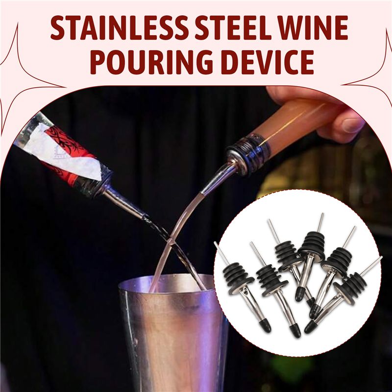 6Pcs Stainless Steel Pourers,S - đánh giá và giá Speed Pourer Cap