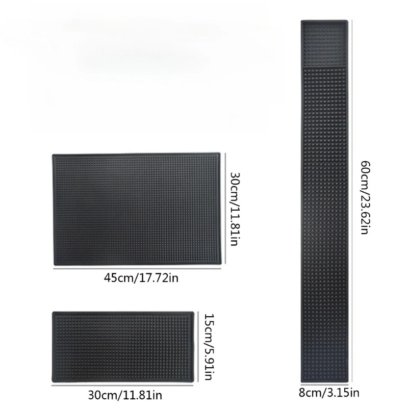 Bar Mat Rubber Dish Drying Mat - đánh giá và giá Home Bar Setup