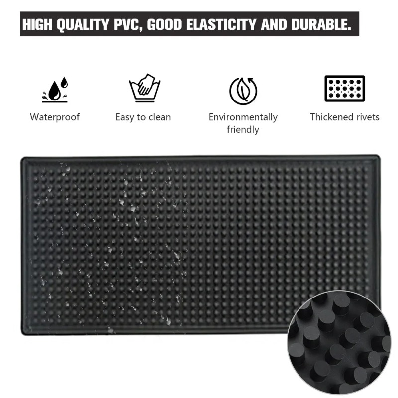 Bar Mat Rubber Dish Drying Mat - đánh giá và giá Home Bar Setup
