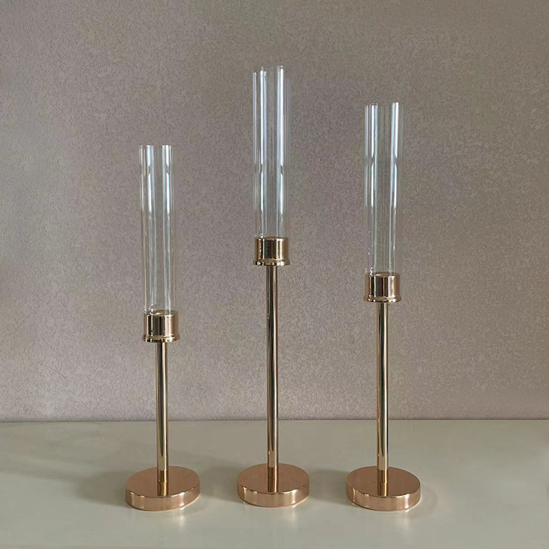3 Pcs/ Set  Metal Candle Holde - đánh giá và giá Home Bar Stand