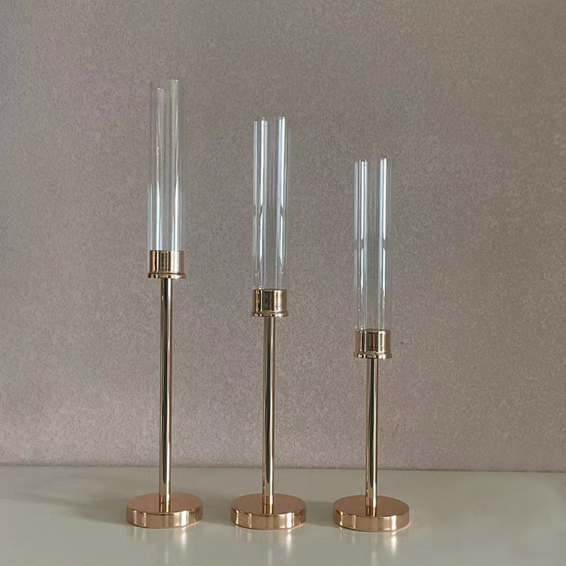 3 Pcs/ Set  Metal Candle Holde - đánh giá và giá Home Bar Stand