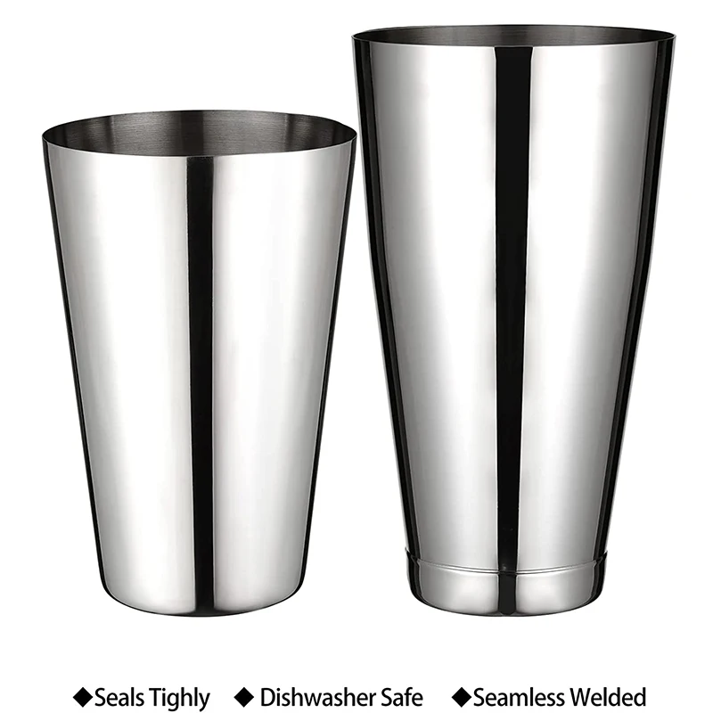 18oz & 28oz Cocktail Shaker Se - đánh giá và giá Boston Shaker Set