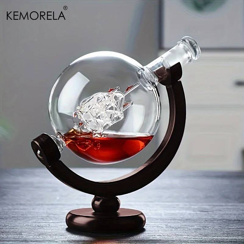 900ML Globe Whiskey Decanter S - đánh giá và giá Decanter Globe Set