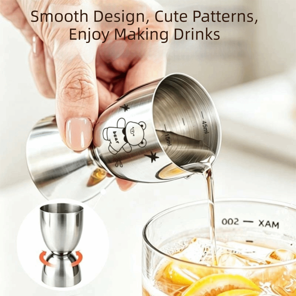 30/60ML Stainless Steel Jigger - đánh giá và giá Jigger Double Sided