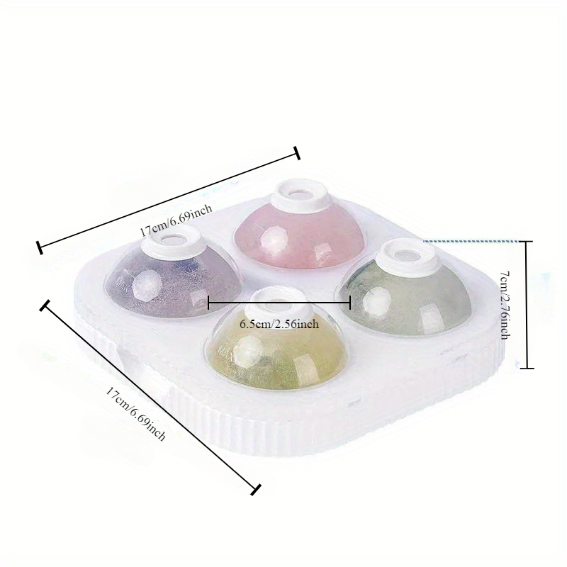 Silicone Ice Ball Maker Large  - đánh giá và giá Ice Mold Sphere