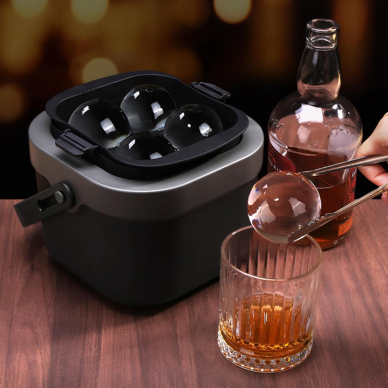 Crystal Clear Ice Ball Maker,  - đánh giá và giá Ice Mold Sphere