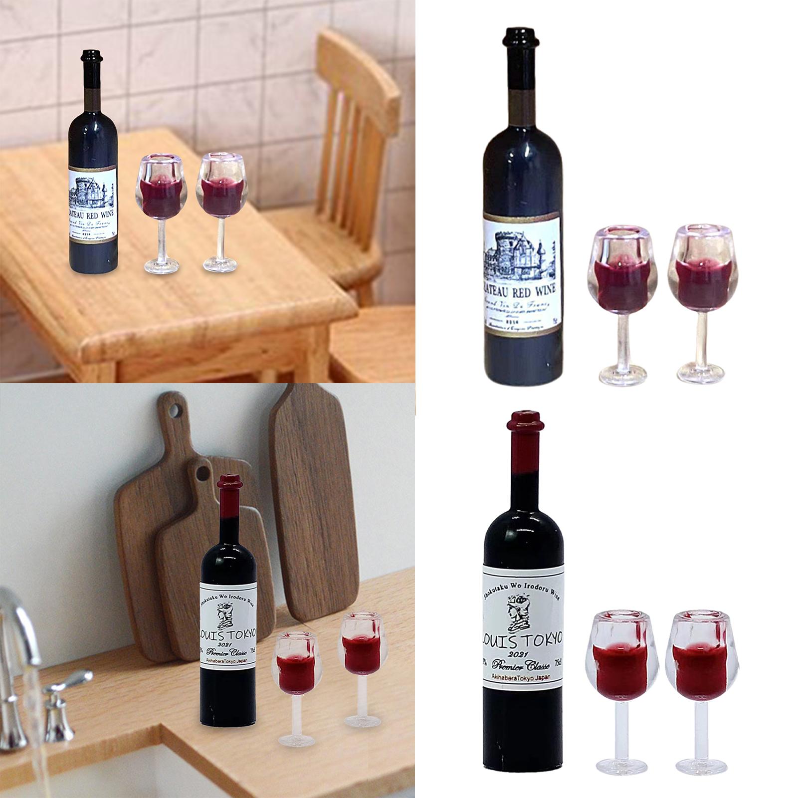 1/12 Scale Dollhouse Wine Bott - đánh giá và giá Home Bar Setup