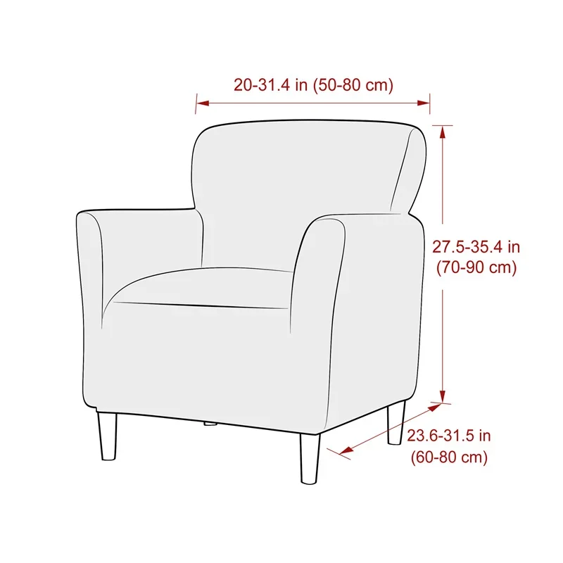 1PC Water Repellent Tub Sofa C - đánh giá và giá Home Bar Seating