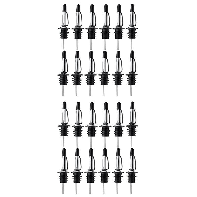 75STO-24 Pack Stainless Steel  - đánh giá và giá Speed Pourer Cap