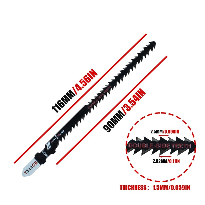 Double-Sided Jigsaw Blades 4/8 - đánh giá và giá Jigger Double Sided