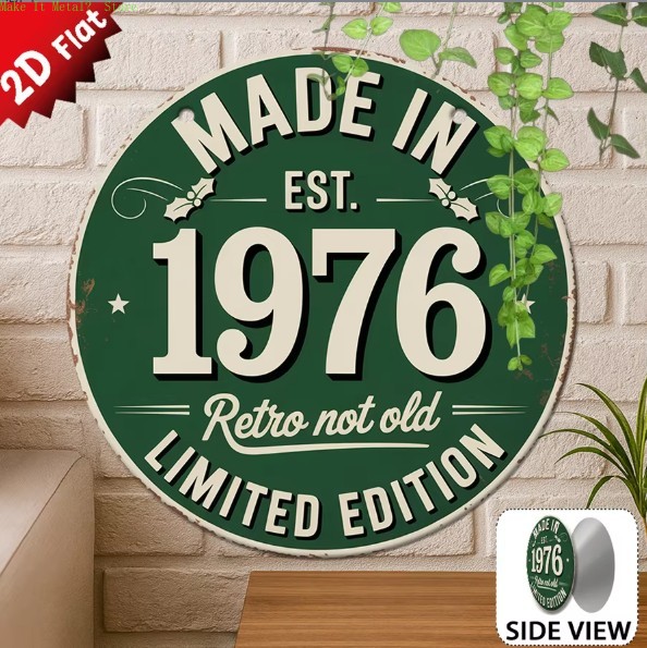 Made in 1976 Retro Not Old 2D  - đánh giá và giá Home Bar Cafe