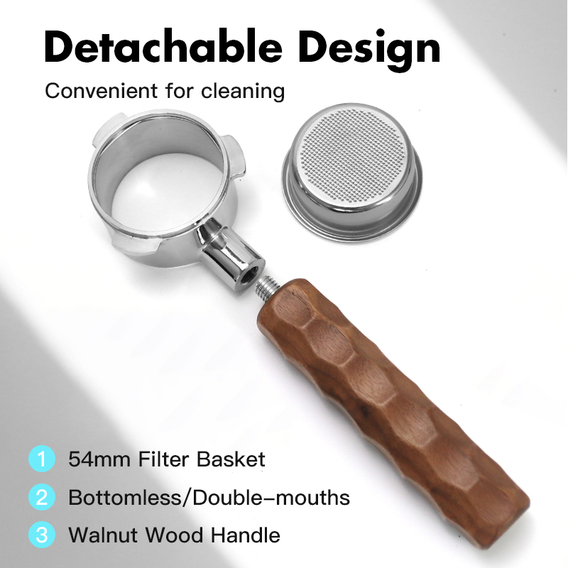 54mm Coffee Bottomless Portafi - đánh giá và giá Home Barista