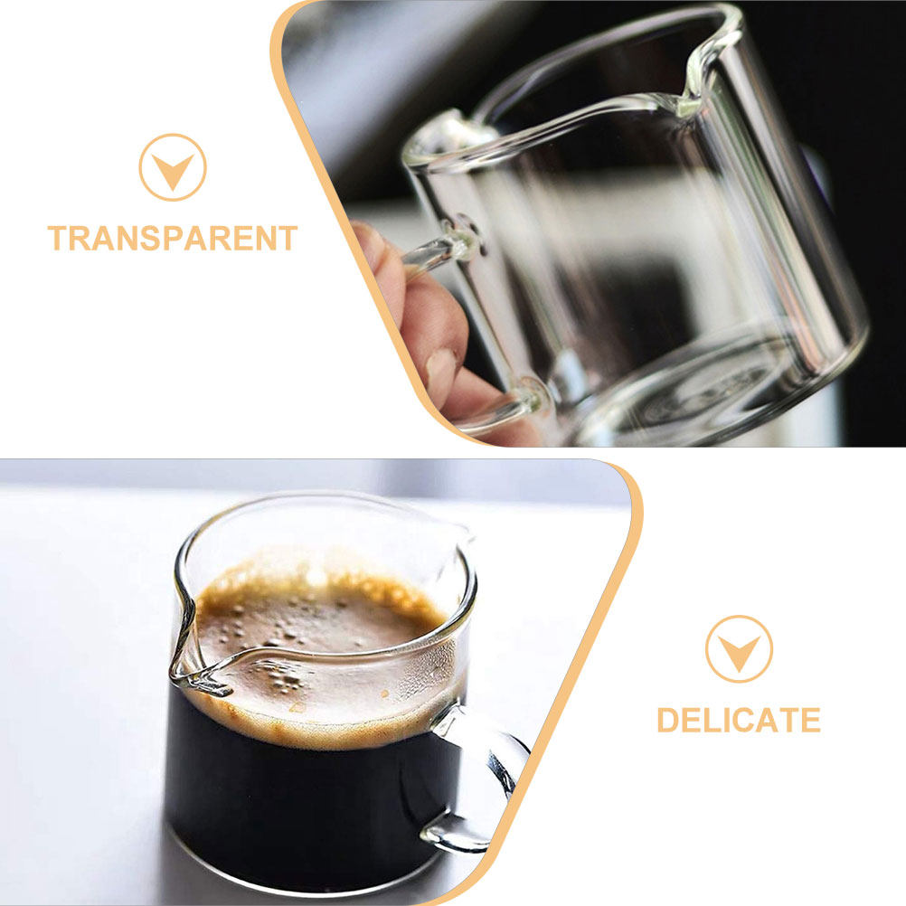 2Pcs Espresso Cups Set Clear B - đánh giá và giá Home Bar Set